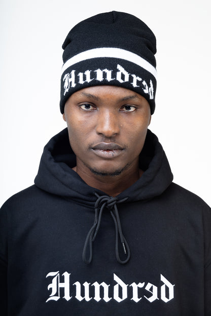 Black Twin Color Beanie