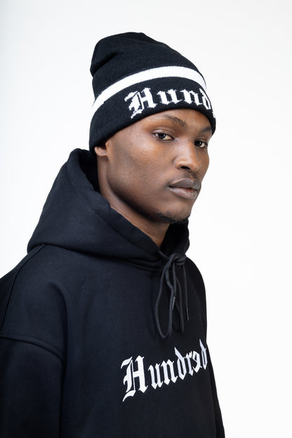 Black Twin Color Beanie